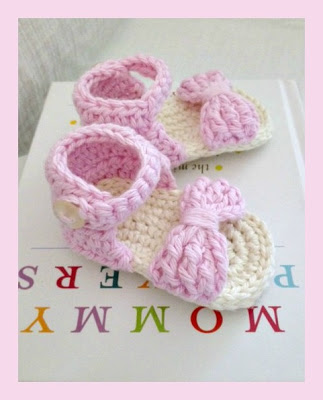 crochet-baby-sandal-free